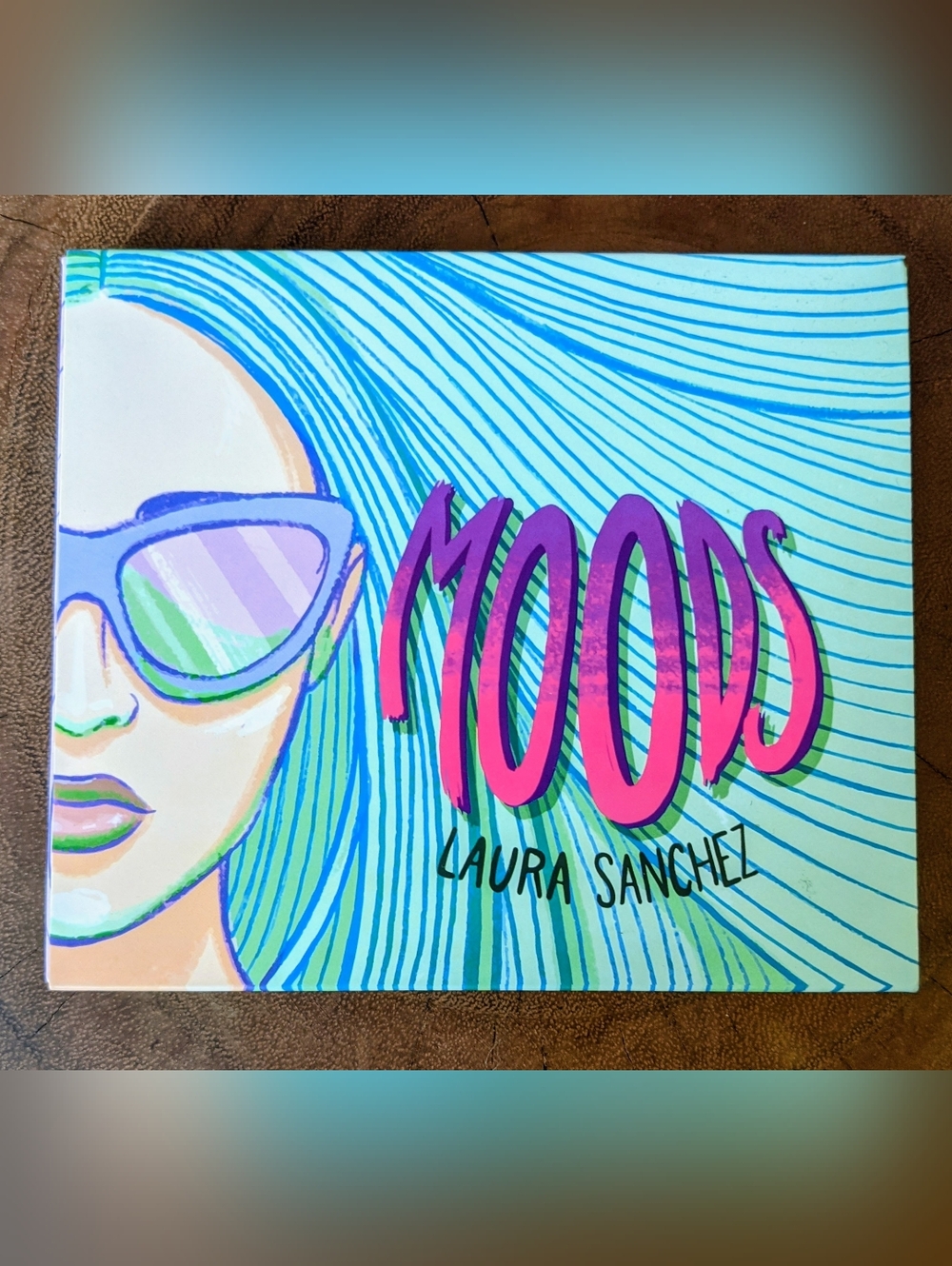 NEW - Laura Sanchez "Moods" Shadow + Highlighter Palette